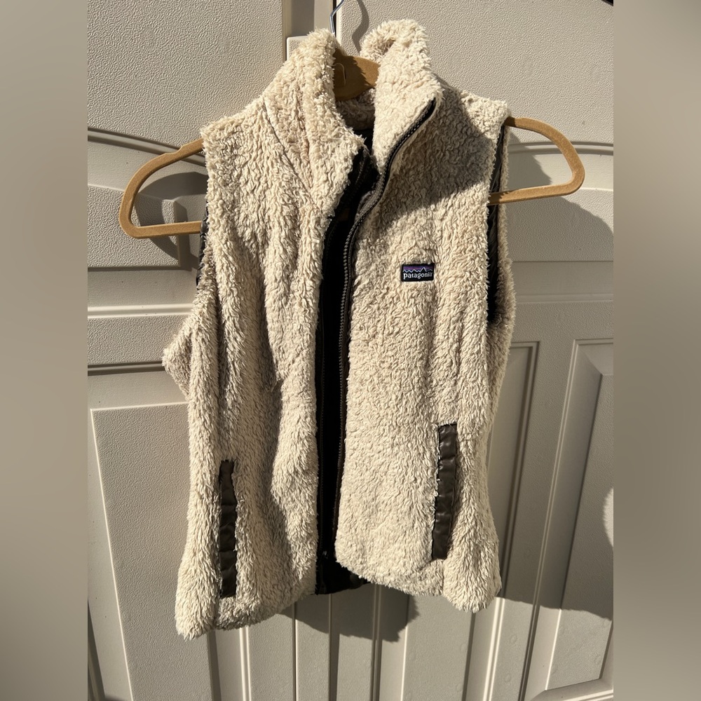 Patagonia Los Gatos Vest Teddy Fuzzy Sherpa